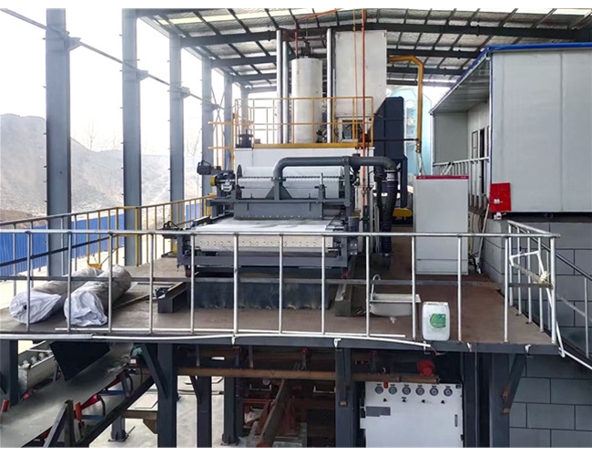 一套智能超高壓疊層壓濾機(jī)安裝完工，投入使用！